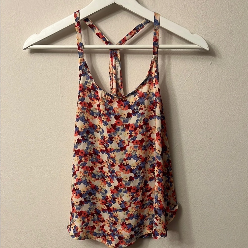 Floral Print Women's Top 312 boho